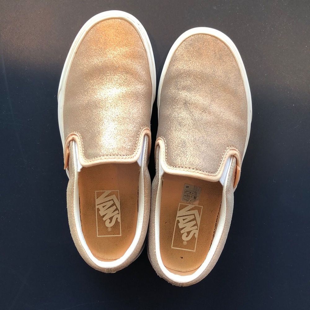 Rose Gold Vans ✨